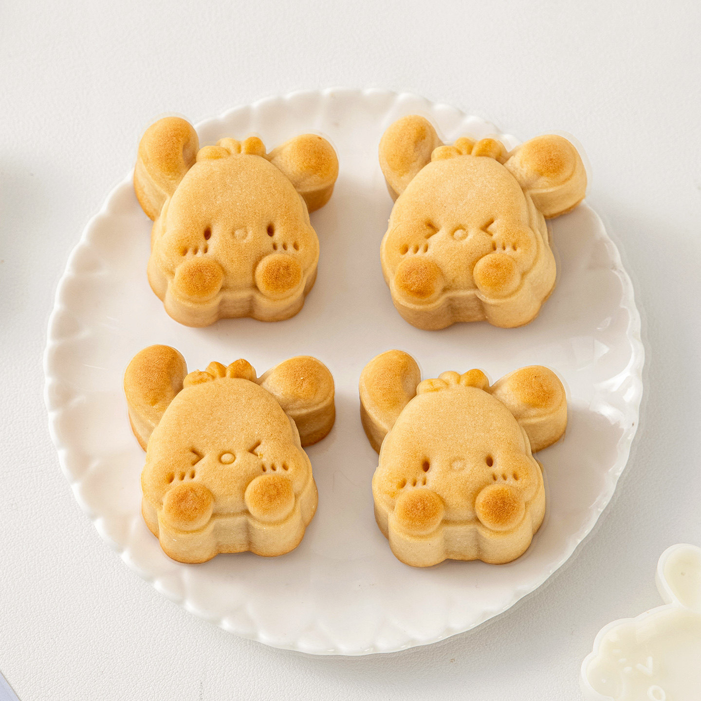 2026新款月饼模具绿豆糕磨烘焙50g3手压式家用冰广卡通按中秋迷你