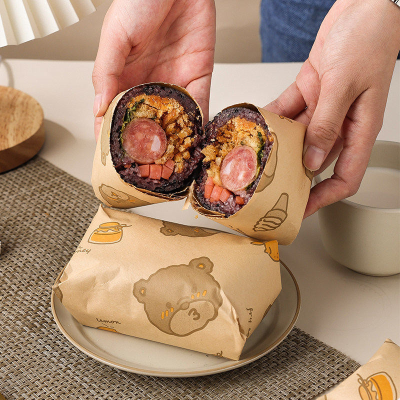 饭团包装纸专用台湾饭团商用