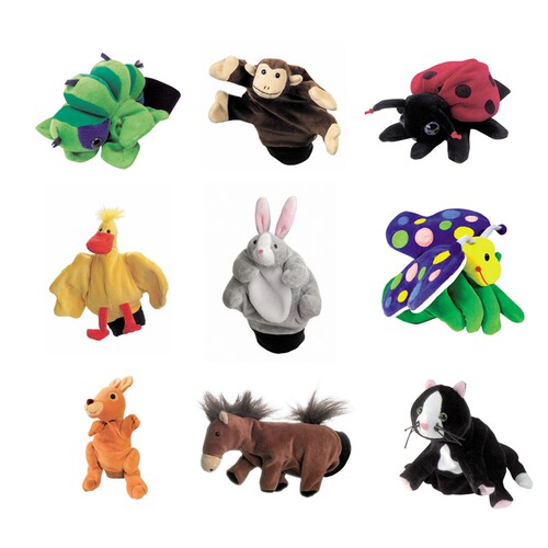 德国贝乐多动物公仔儿童启蒙手偶