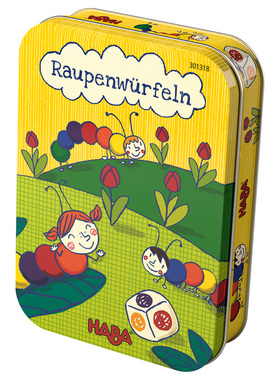 秒杀德国HABA 301318彩虹毛毛虫 3岁以上 儿童桌面棋牌游戏玩具