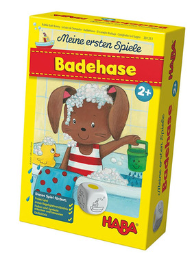 德国HABA桌游 锻炼2岁儿童记忆力早教益智桌游-兔子泡泡浴301313