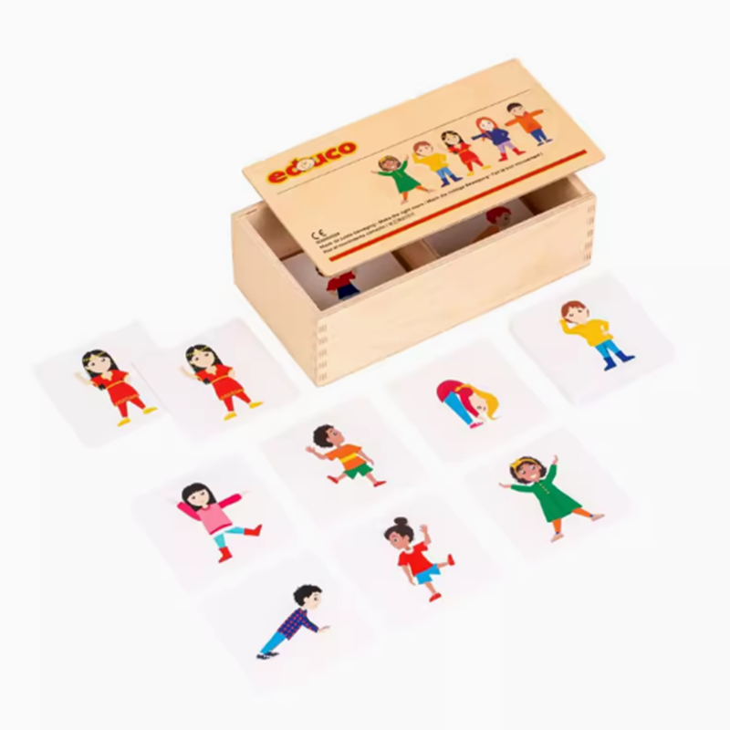 观察模仿能力辨别空间方位益智