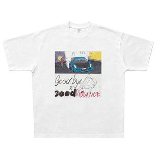 Goodbye&Good Riddance再见与解脱Juice WRLD 美式T恤说唱Rap短袖