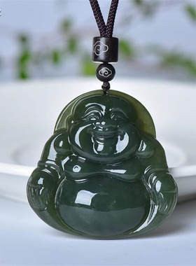 女和田玉黄口料大肚笑佛