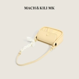 Небольшая дизайнерская желтая сумка на одно плечо, сумка через плечо, Гонконг