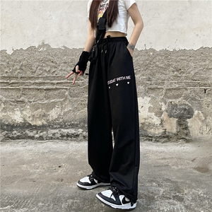 抽绳韩版街舞hiphop嘻哈休闲裤爵士长裤运动街头潮102B-K648P40图片