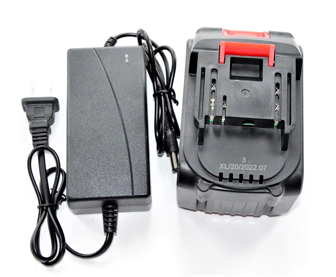 斯奈尔 恒鹏12寸手持电链锯电锯子马刀锯电动工具21V锂电池充电器