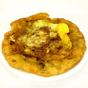 无锡特色美食地方传统小吃油炸鸡子大饼葱油 猪肉鸡蛋馅 顺丰冰鲜