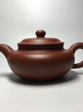 纯手工原矿朱泥紫砂仿古壶