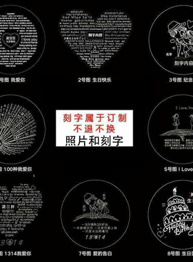 925纯银纳米微雕刻字投影项链100