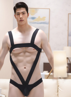 男士双丁内裤性感凉爽柔软透气T裤U凸无痕性感低腰运动宽腰丁字裤