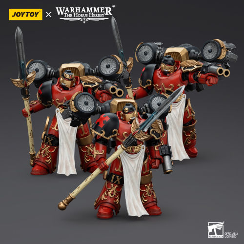 JOYTOY暗源战锤荷鲁斯之乱 圣血天使破晓者 1:18可动兵人