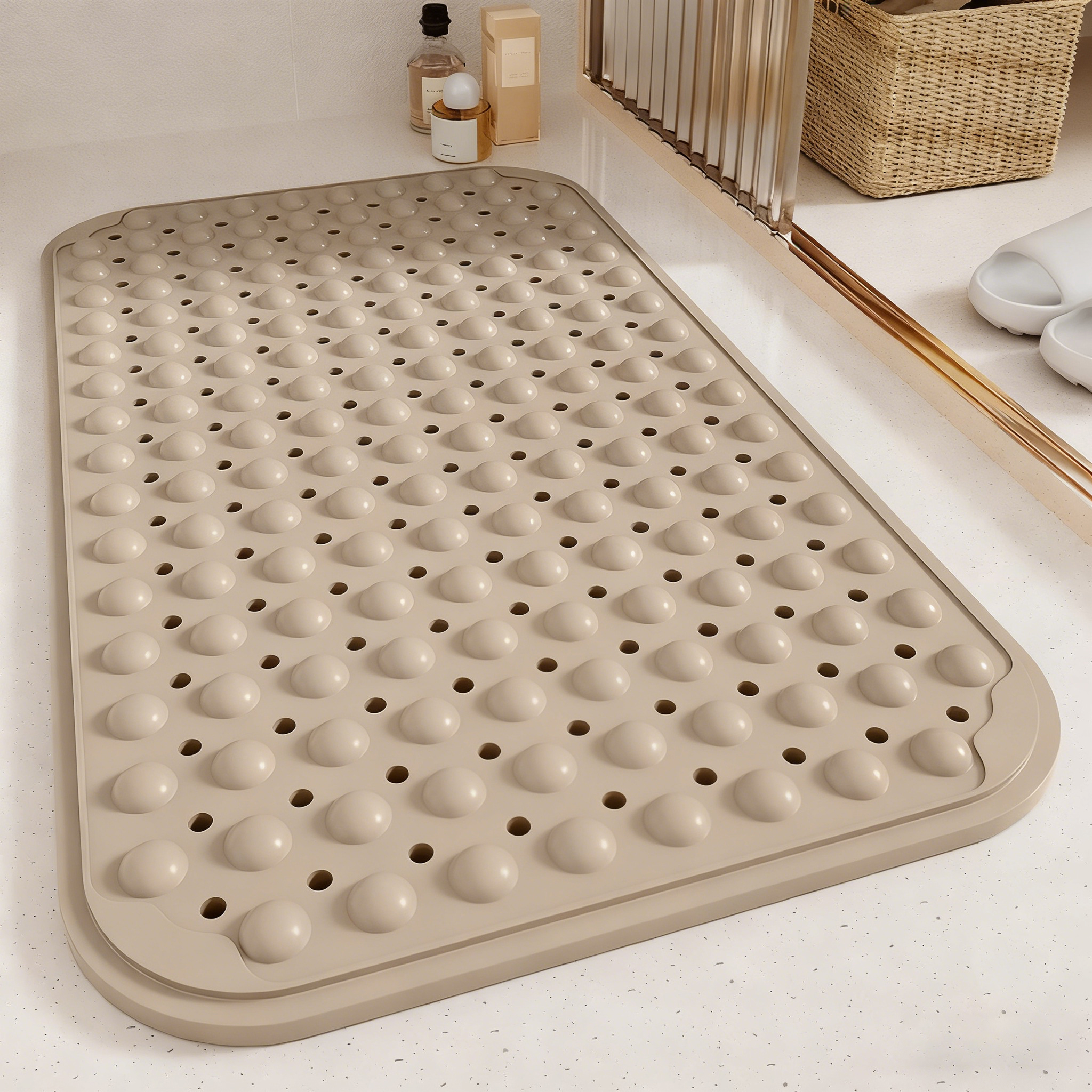 环保浴室防滑垫洗澡沐浴脚垫老人孕妇防摔地垫卫生间厕所防水垫子