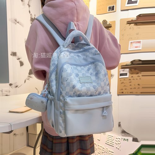 小学生书包初中生女双肩包高颜值