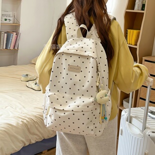 初中生书包原创小众冷门不撞款小学高中背包女2026新款双肩包韩系