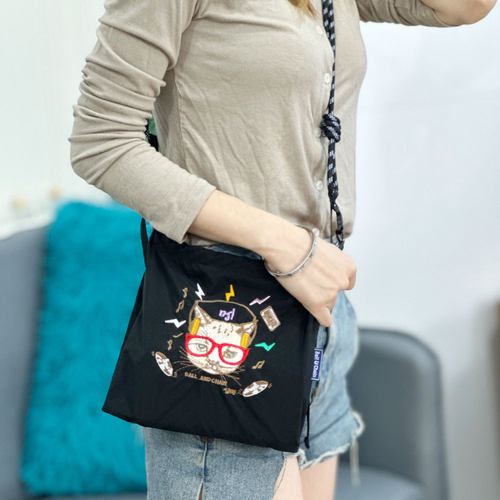mini 化妆包ballchain包环保袋购物袋可手提可斜跨防水尼龙布