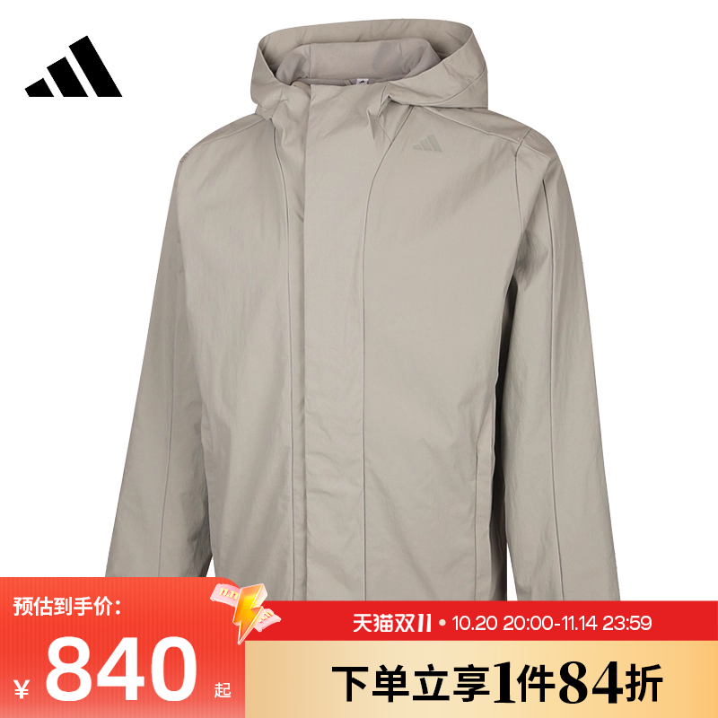 阿迪达斯运动休闲夹克外套