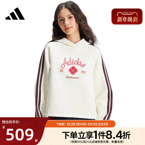 阿迪达斯运动休闲卫衣