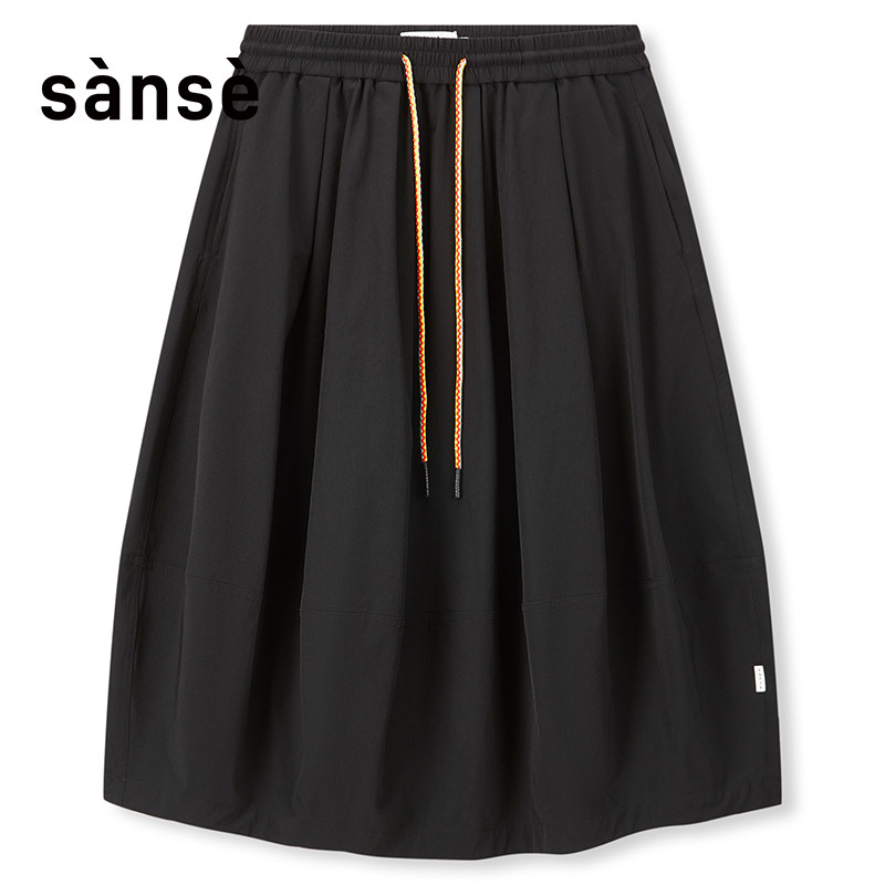 sanse女子运动休闲半身裙