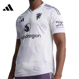 盛世长运adidas阿迪达斯官网男子曼联足球运动休闲短袖T恤JI7424