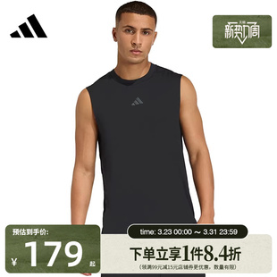 盛世长运adidas阿迪达斯夏季 T恤背心KD0373 男子运动休闲无袖