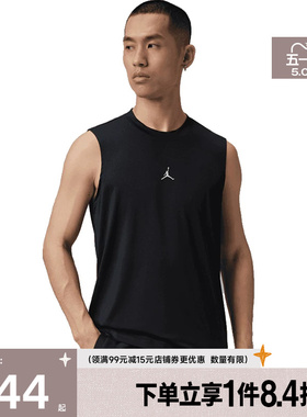 盛世长运nike耐克夏季男子JORDAN运动休闲无袖T恤背心IF0890-010