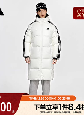 阿迪达斯官网冬季男子户外运动休闲连帽羽绒服外套KC2497