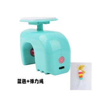 猫咪电动悠悠球自动伸缩升降逗猫棒智能挂门猫玩具自嗨解闷神器