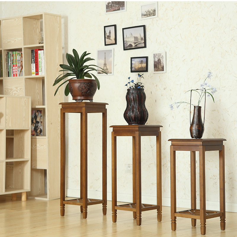 花架花盆架子盆景架客厅绿萝吊兰花架双层实木楠竹仿古中式花架|ruв категории жилой мебели, рама тип, цветок/несколько - от Buy2taobao.com для оказания профессиональной услуги покупки агента Taobao