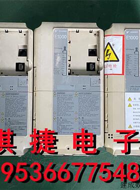 议价安川E1000变频器CIMR-EB4A0011FAA 380v 5.5kw 成色漂亮 测试