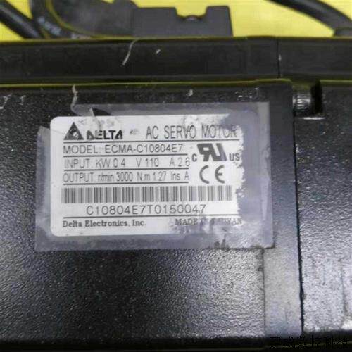 议价ECMA-C10804E7台达词服电机成色漂亮保修3个月 议价