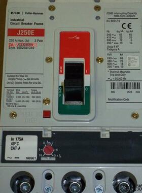 议价NEWEATON J250E 3 pole 175 amp JGE3250NN Circuit Breaker