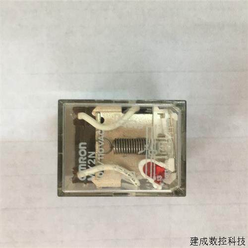 议价进口日本产OMRON小型电梯抱闸运行中间继电器MY2N AC110/100