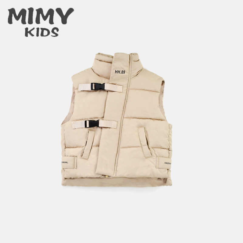 男童棉服背心mimy韩版春秋马甲