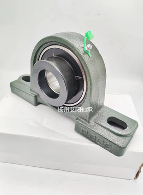 原装德日进DRJ外球面轴承带座 NAP309-27 P309 NA309-27 NAP309