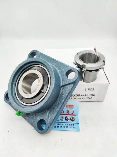 正宗德日进DRJ外球面连座带方形座轴承UKF324 F324 UK324 +H2324