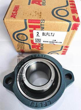 日本ASAHI外球面轴承座 BLFL7J LFL7J B7 LF207 SB207 SBLF207