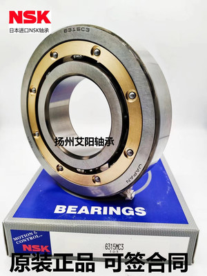 原装正品正宗日本进口NSK铜保持架深沟球轴承6226M C3 130*230*40