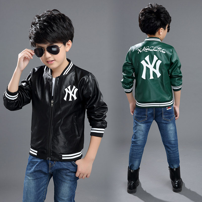 Blouson enfant en cuir PU - Ref 2159428 Image 4