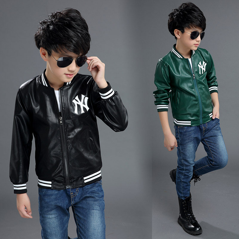 Blouson enfant en cuir PU - Ref 2159428 Image 5