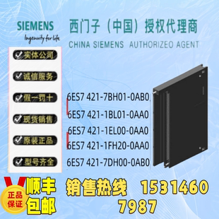 421 7DH00 1EL00 1FH20 1BL01 0AA0 全新輸入模塊6ES7 0AB0 7BH01