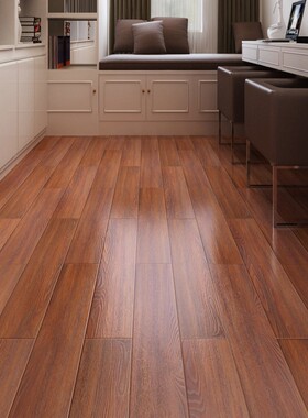 灰色浮雕纹强化复合木地板家用环保卧室地暖耐磨防水厂家直销12mm