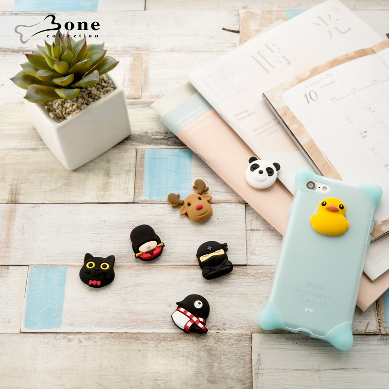 Bone好设计｜泡泡手机壳电源音箱可爱卡通环保硅胶逗扣替换装