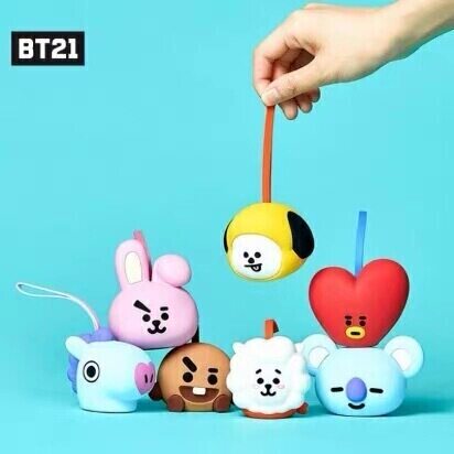 BT21防弹少年团卡通可爱无线蓝牙迷你音箱小音响便携音乐播放器