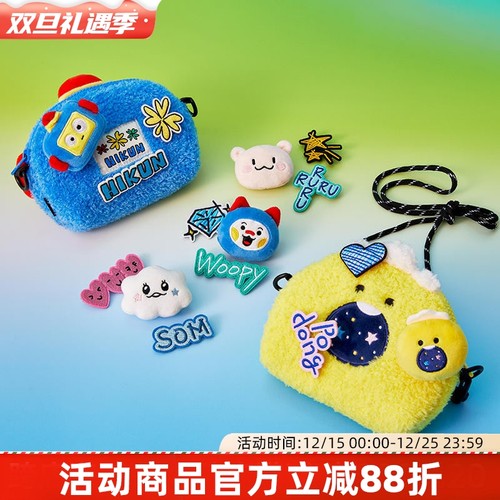 TRUZ毛绒徽章卡通配饰胸针