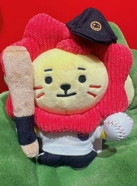 ROY6 莱阳六周年棒球莱阳包挂 国王挂件 国王玩偶 卡套玩偶棒挂件