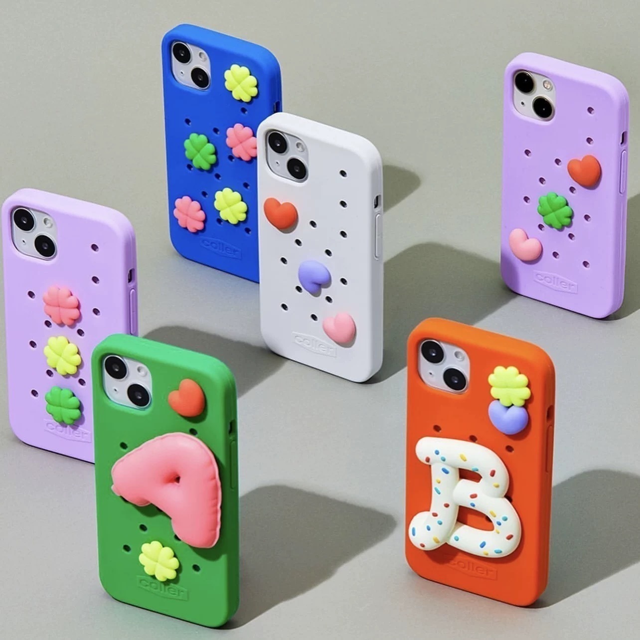 line洞洞diy13/14/15手机壳