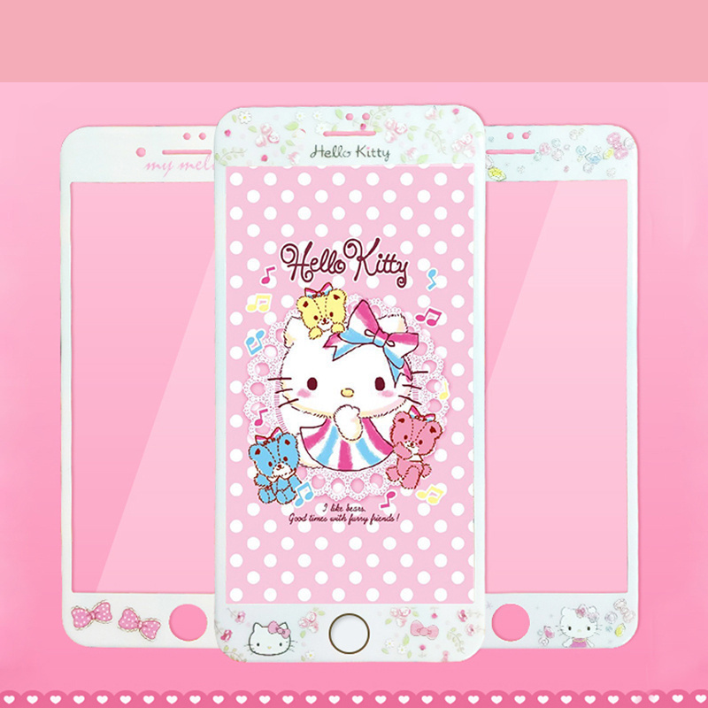 HELLOKITTY全屏覆盖钢化玻璃膜