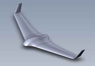 无人机Skywalker X8 3D模型