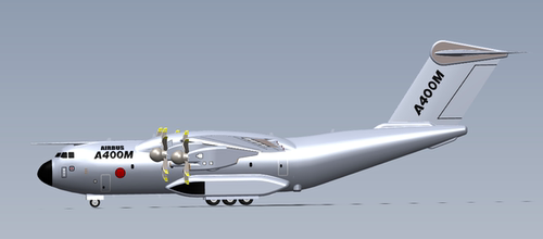 空客A400M飞机3D数模图